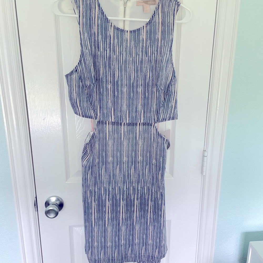 Forever21 Dress short navy blush